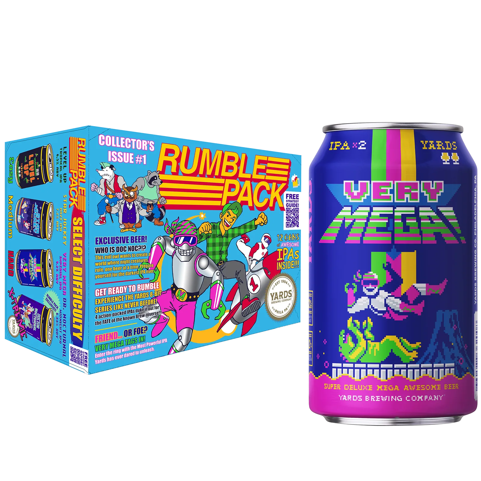 Yards Brewing Rumble Pack 12pk Can 7.2% ABV