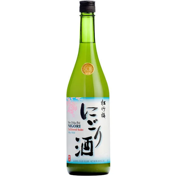 Sho Chiku Bai Junmai Nigori Sake Us 750Ml