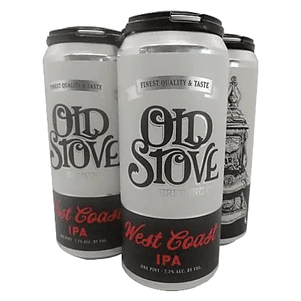 Old Stove Brewing West Coast IPA 4pk 16oz Can