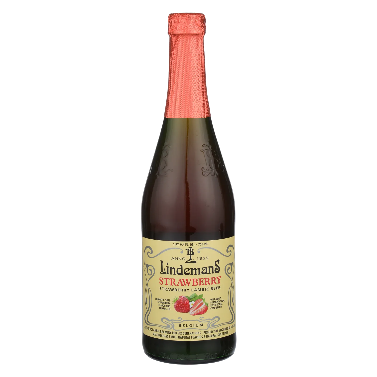 Lindemans Strawberry Single 25.4oz Btl