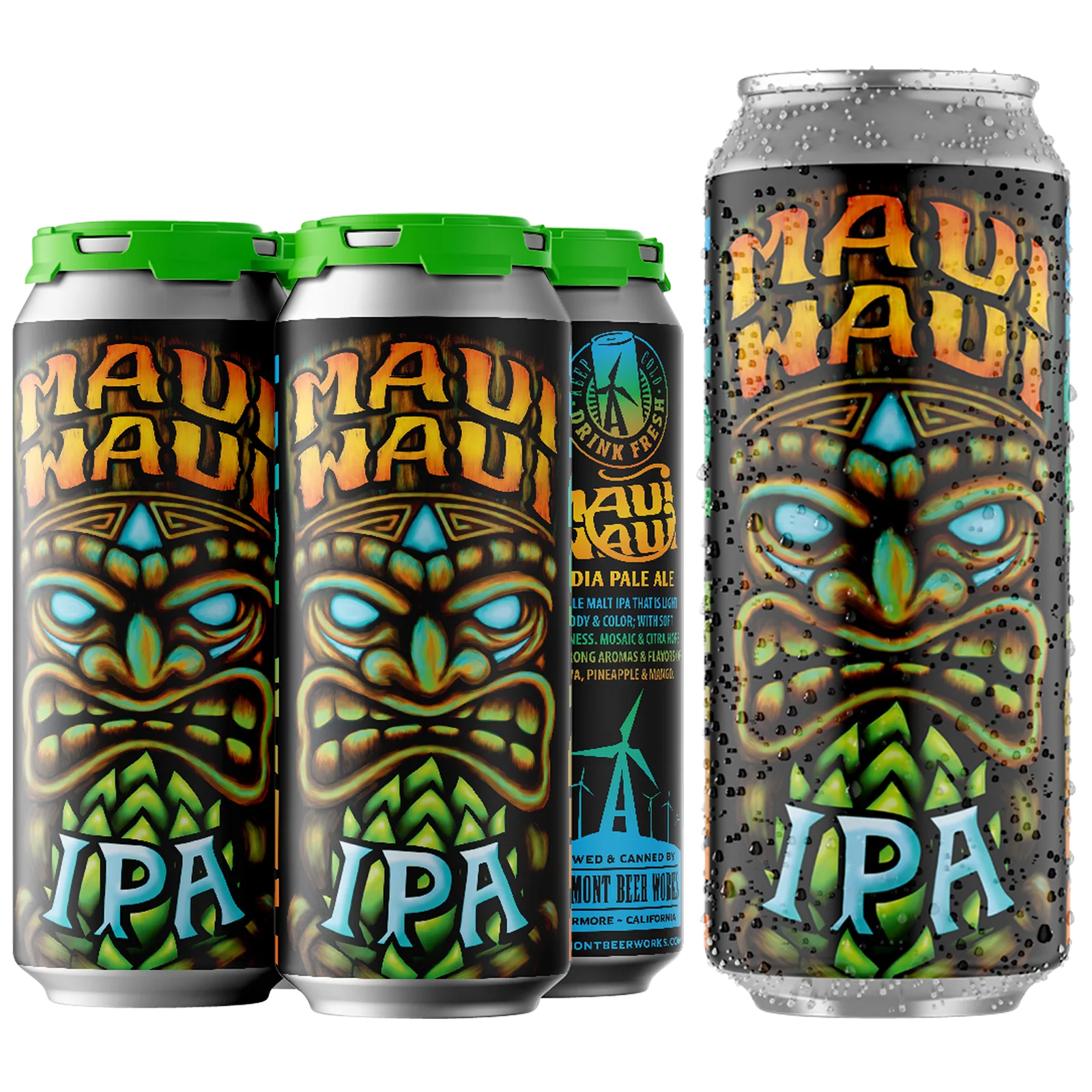 Altamont Maui Waui IPA 4pk 16oz Can 6.5% ABV