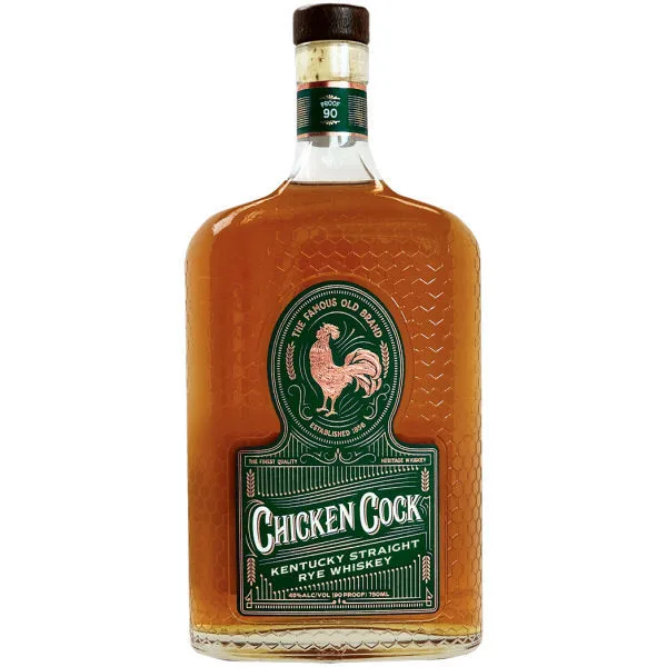 Chicken Cock Kentucky Straight Rye Whiskey 750Ml