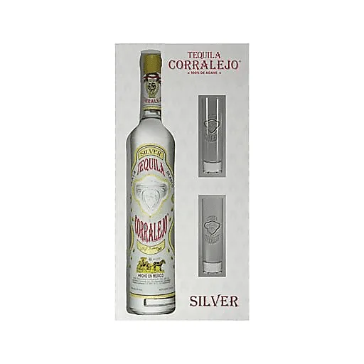 Corralejo Blanco Tequila Gift