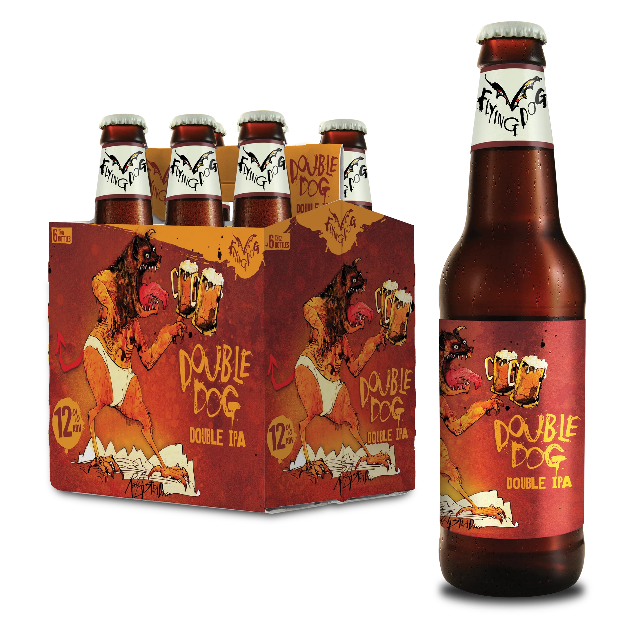 Flying Dog Double Dog 6pk Btl 11.5% ABV
