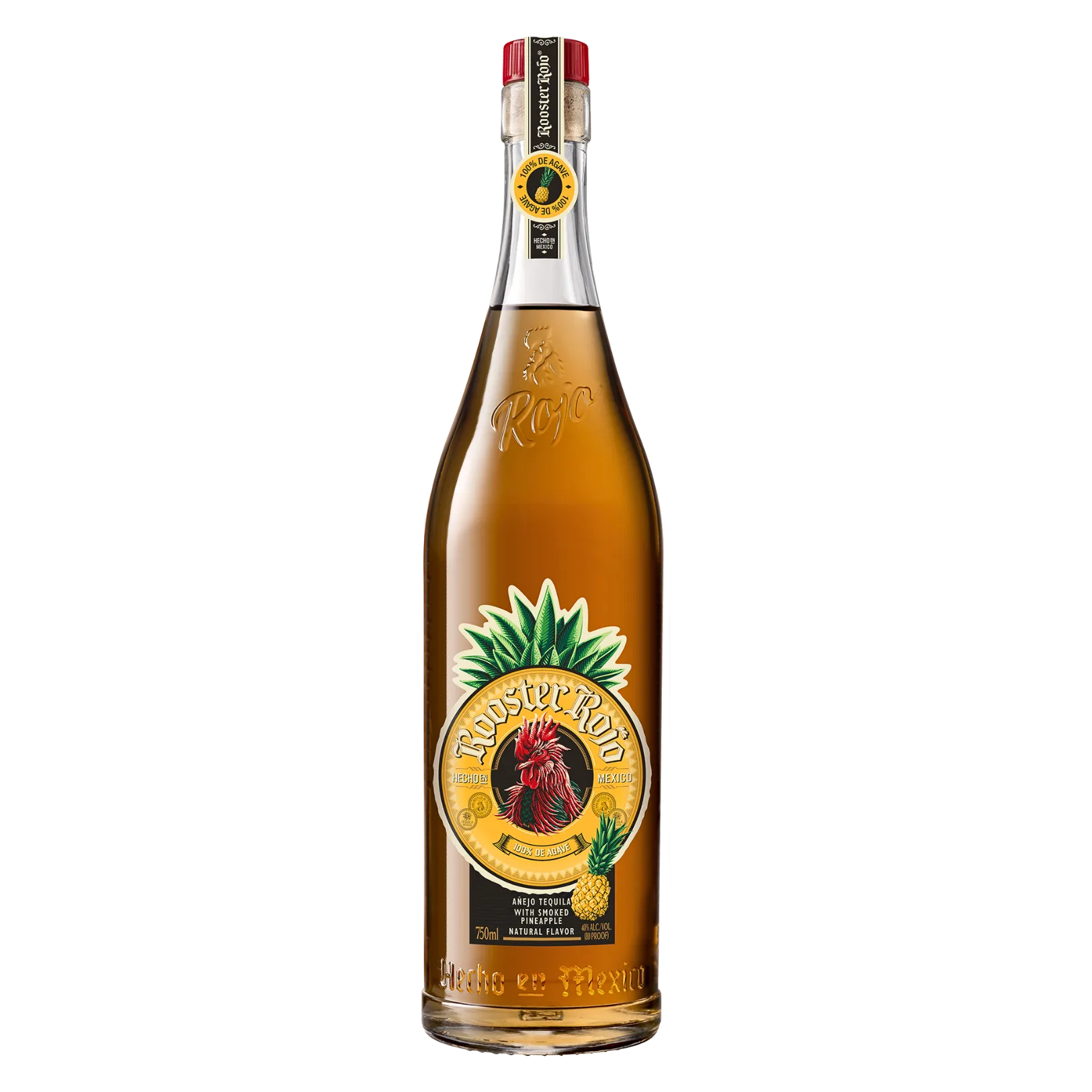 Rooster Rojo Pineapple Anejo Tequila (80 Proof