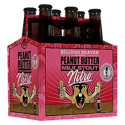 Belching Beaver Peanut Butter Nitro Stout 6pk Btl