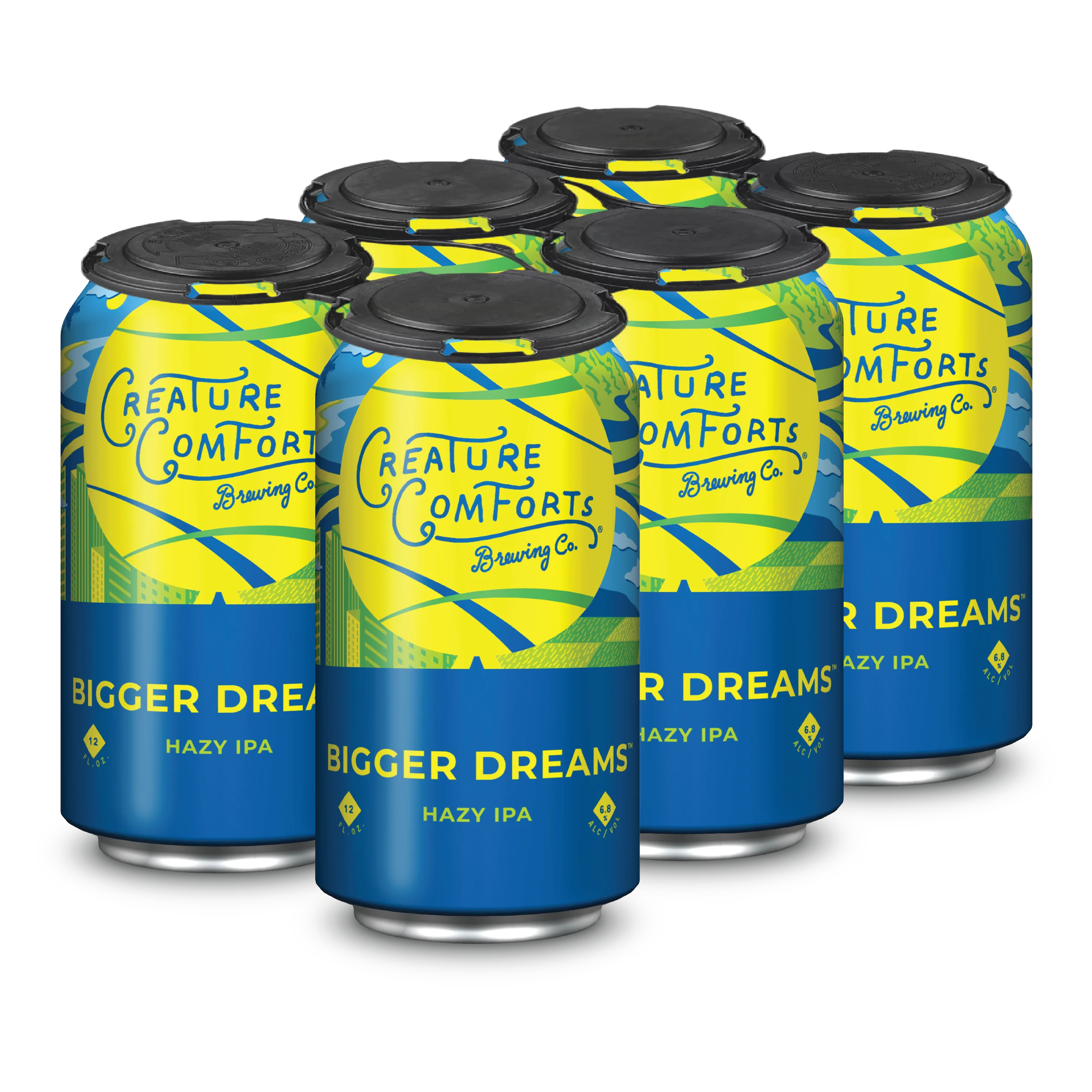 Creature Comforts Big Dreams Hazy IPA 6pk Can 6.8% ABV