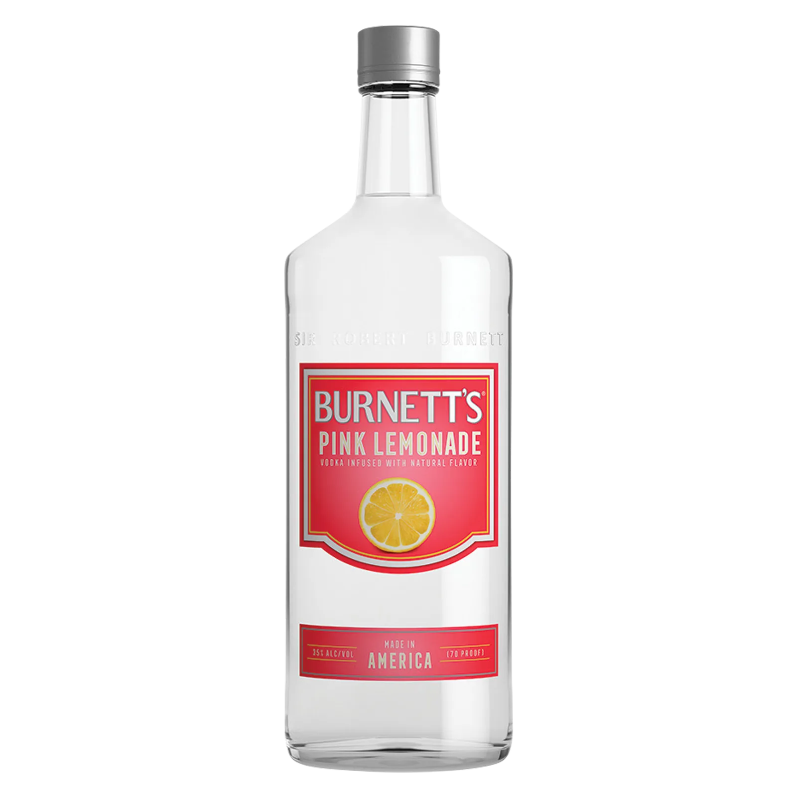 Burnett's Pink Lemonade Vodka 1L (70 Proof)