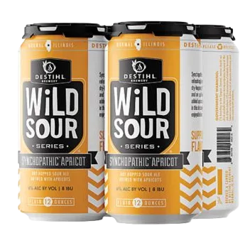 Destihl Wild Sour Series Synchopathic Apricot 4pkc (4PKC
