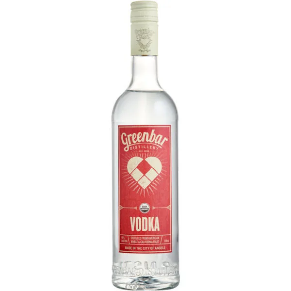 Greenbar Organic Vodka 750Ml