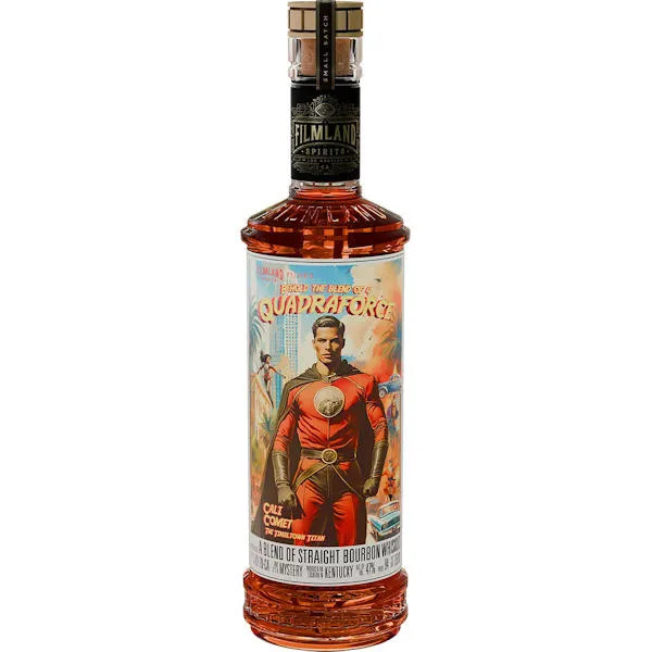 Filmland Quadra Force Behold The Blend Of 4 Straight Bourbon Whiskies 750Ml