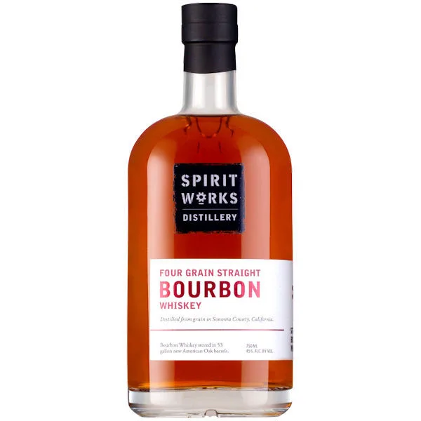Spirit Works Distillery California Four Grain Straight Bourbon 750Ml