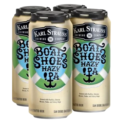 Karl Strauss Brewing Boat Shoes Hazy IPA (4PKC