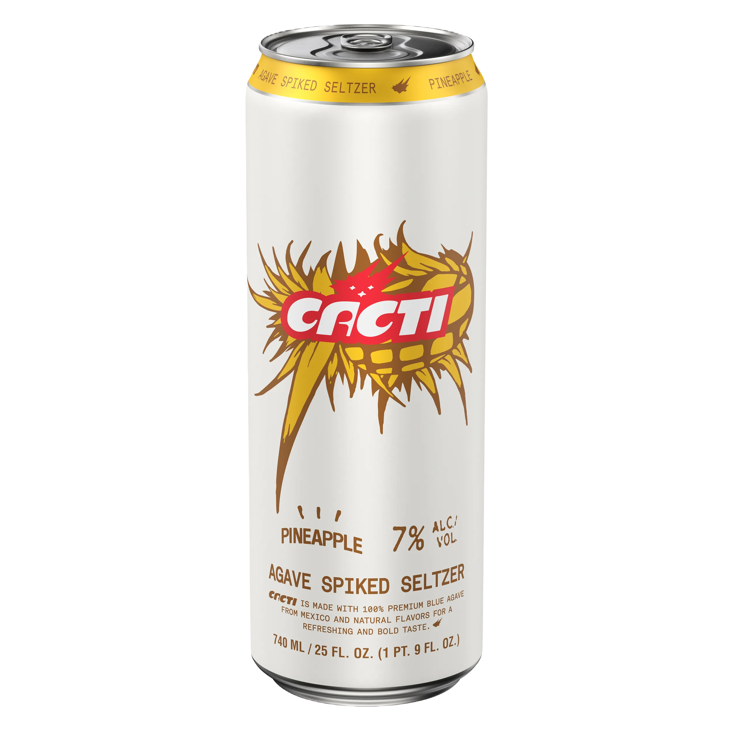 Cacti Agave Spiked Seltzer Pineapple (25 OZ CAN)