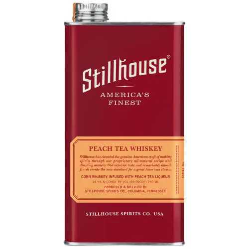 Stillhouse Peach Tea Whiskey 750Ml Can