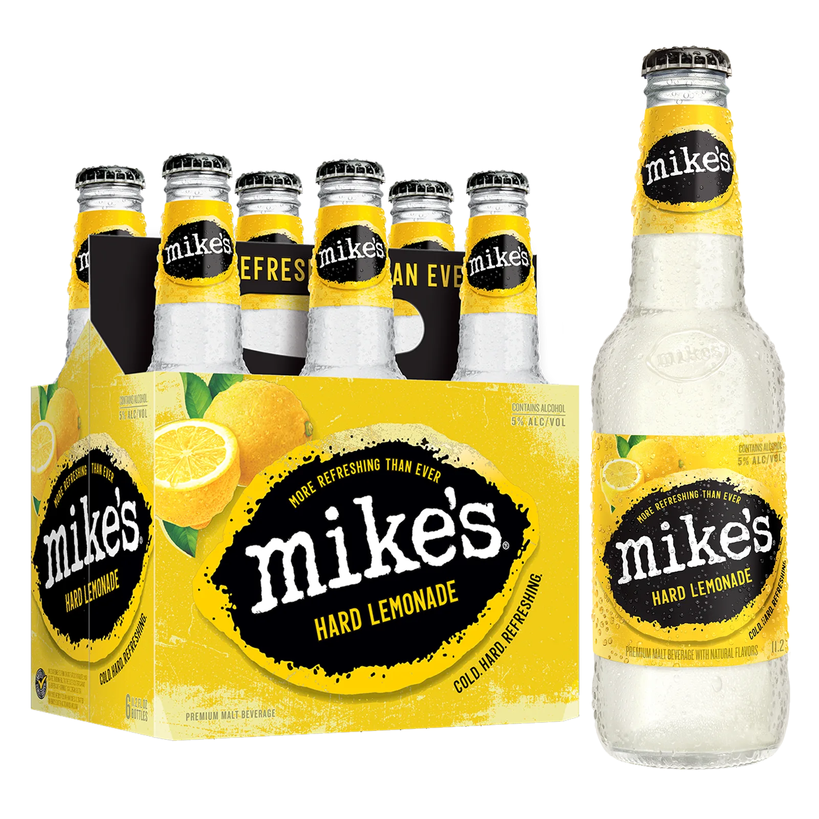 Mike's Hard Lemonade 6pk 11.2oz Btl 5.0% ABV