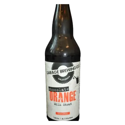Garage Brewing Chocolate Orange Milk Stout (22 OZ BTL