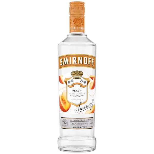 Smirnoff Peach Vodka 750Ml