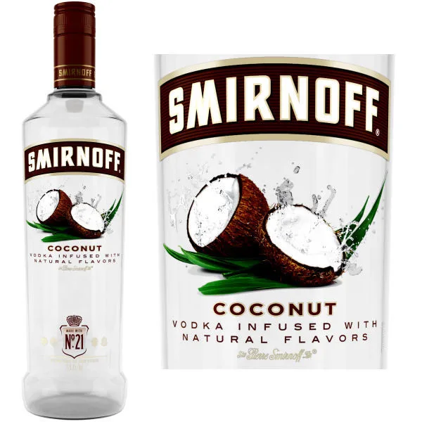 Smirnoff Coconut Vodka 750Ml