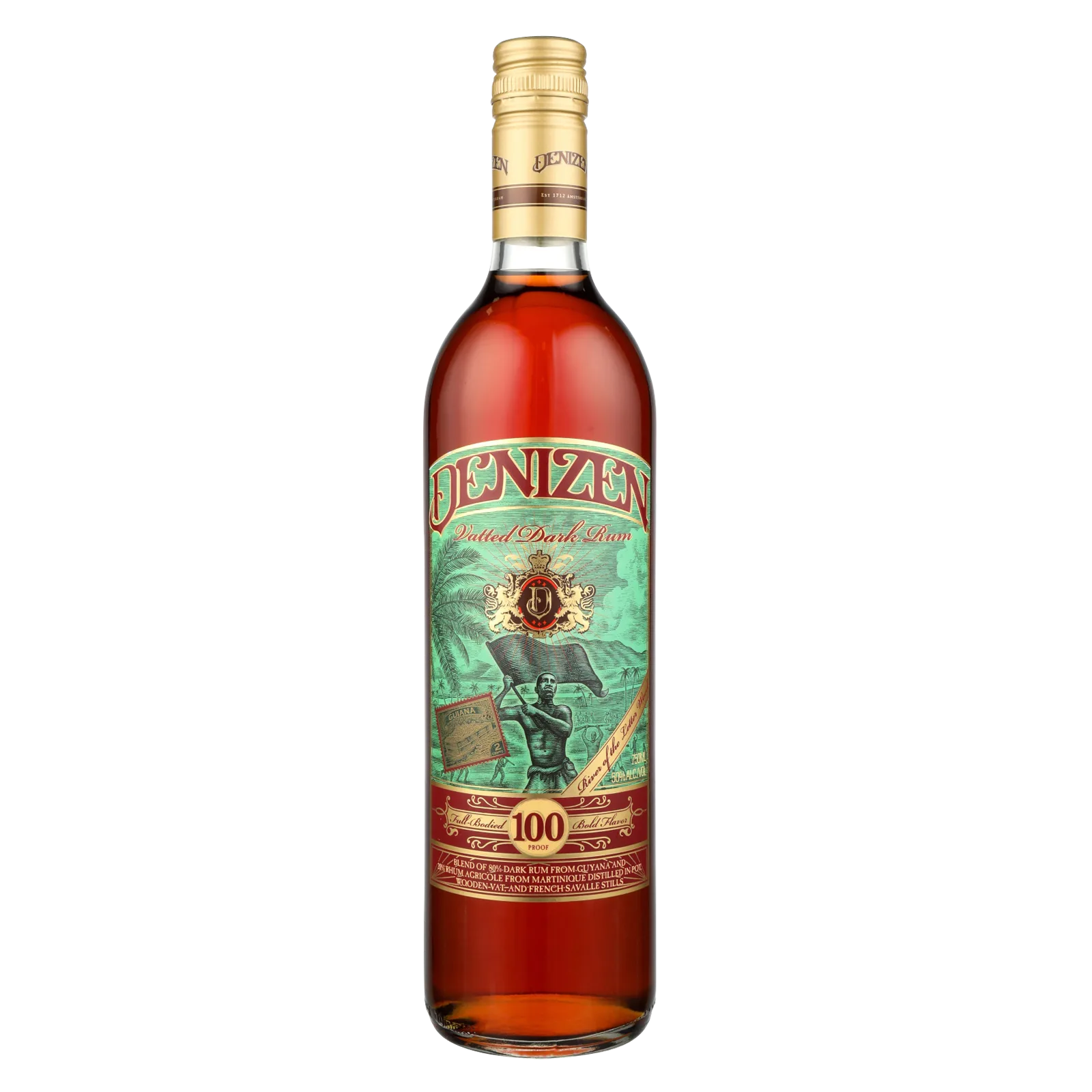 Denizen Vatted Dark Rum(100 Proof