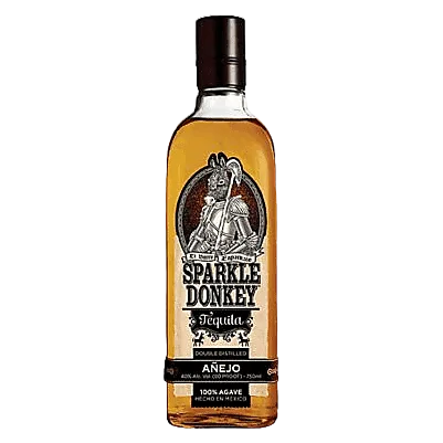 Sparkle Donkey Anejo Tequila
