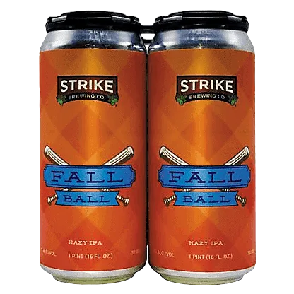 Strike Brewing Hazy IPA Series - Fall Ball 4pk 16oz Can