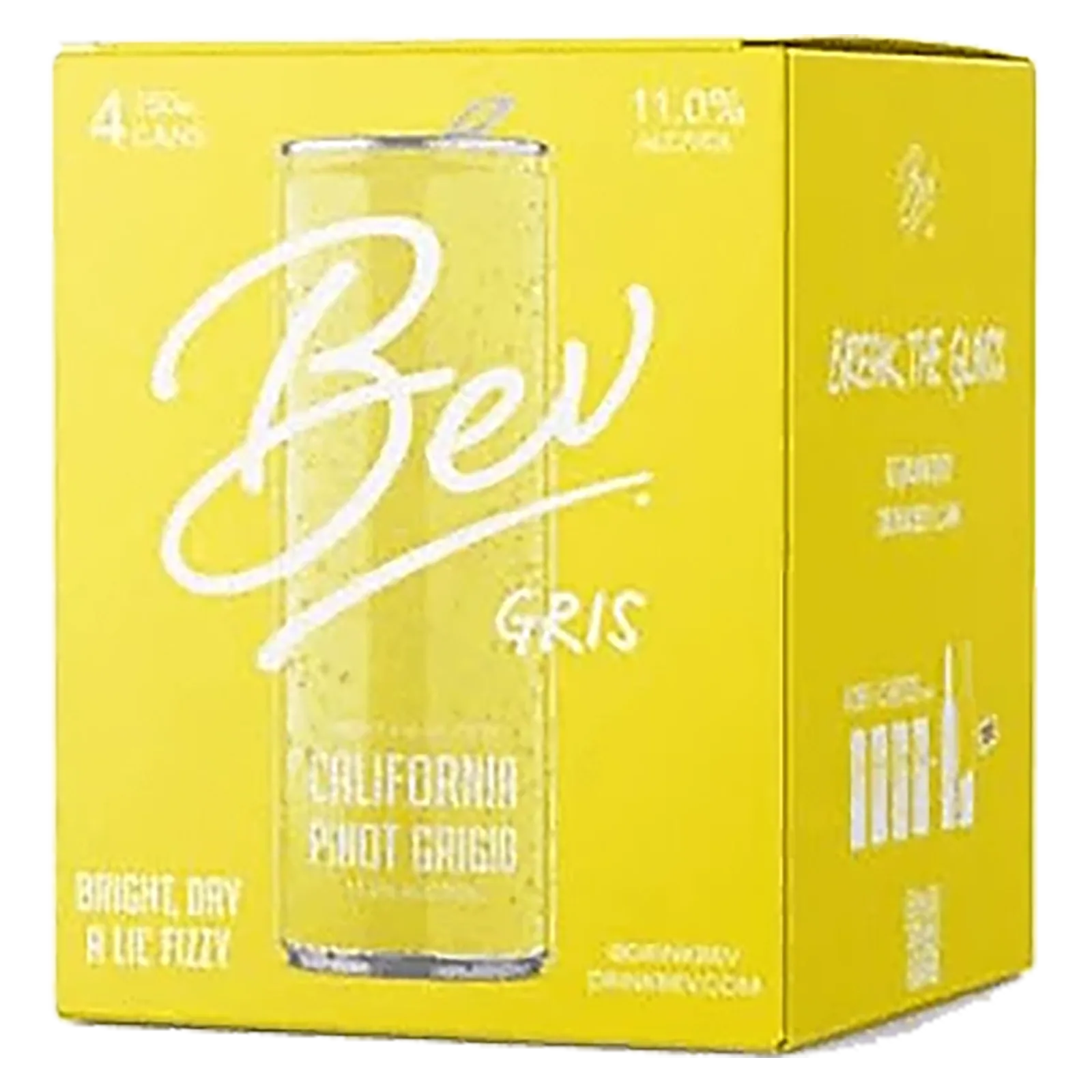 Bev Gris Pinot Grigio 4pk 250ml Can