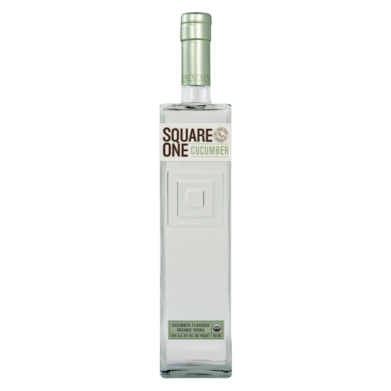 Square One Cucumber Vodka (68 Proof