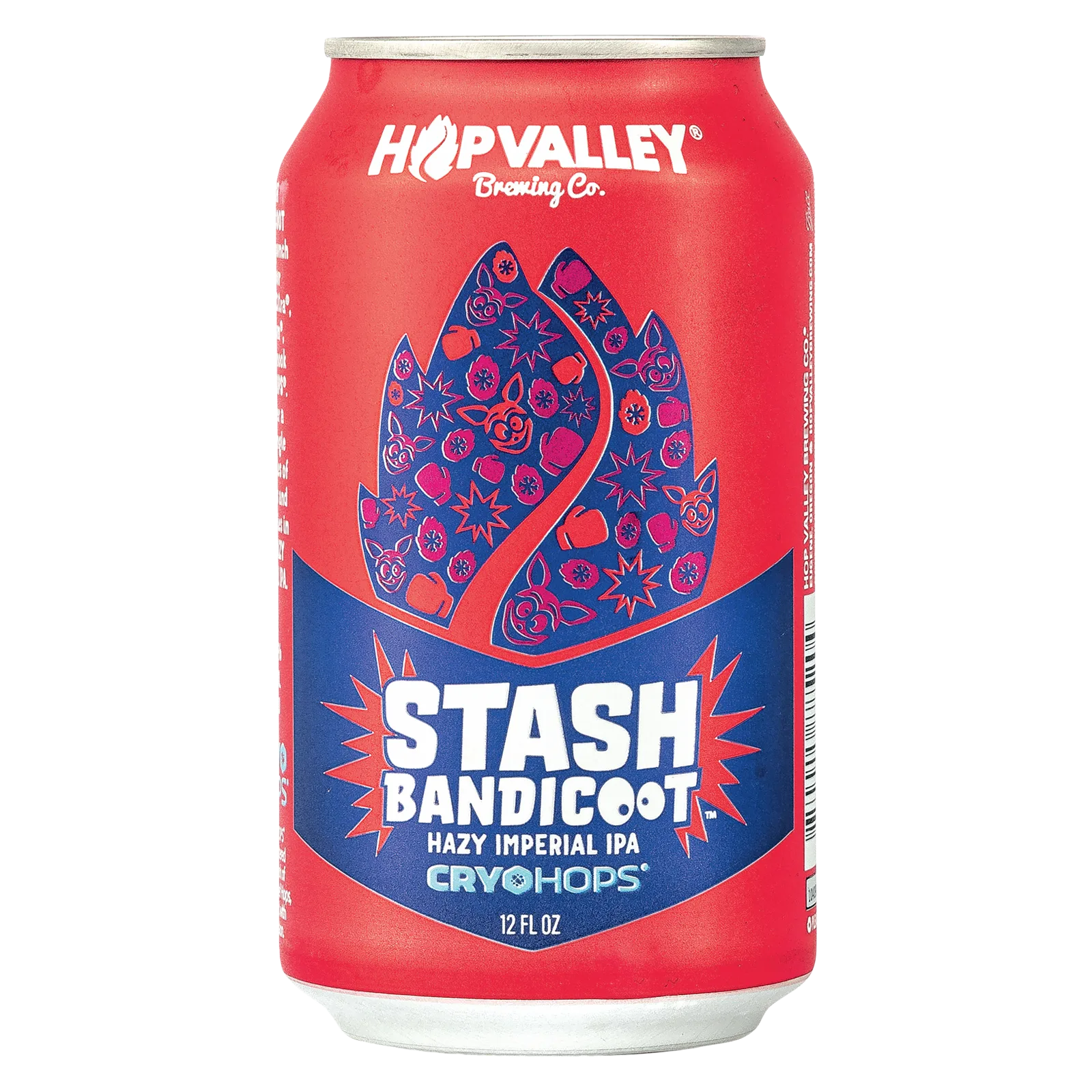 Hop Valley Stash Bandicoot Hazy Imperial IPA Single Can 8.0% ABV