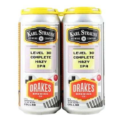 Karl Strauss/Drake's Collab Level 30 Complete Hazy IPA (4PKC