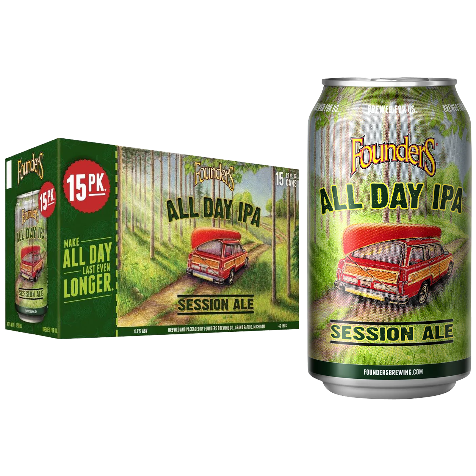 [dnu - duplicate - use 4700] Founders All Day IPA 15pk Can 4.7% ABV