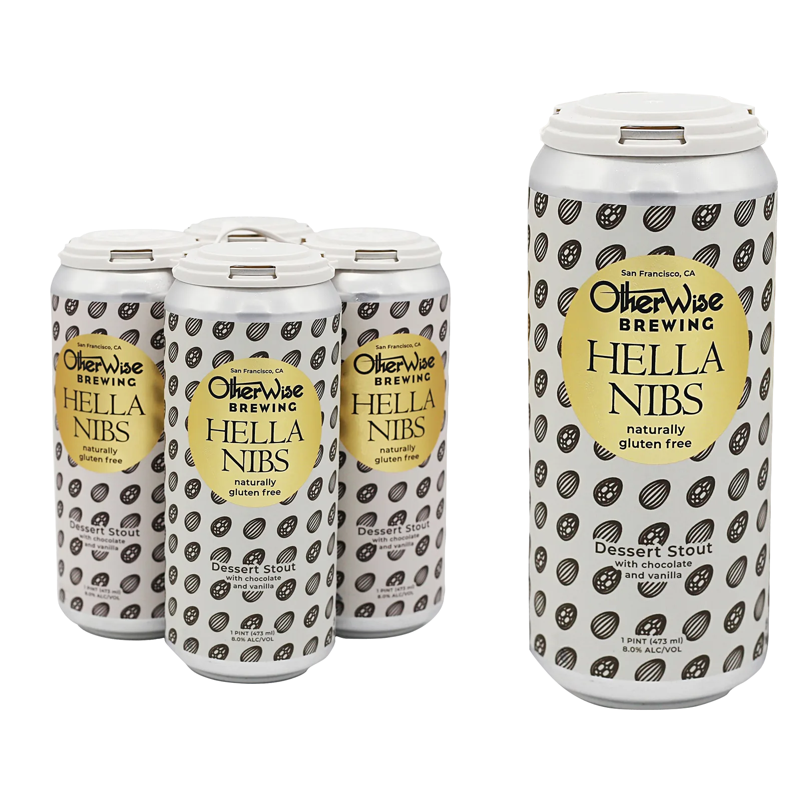 Otherwise Brewing Stout Gluten Free 4pk 16oz Cans