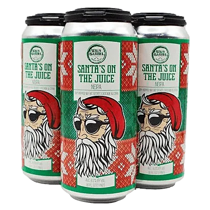 Wild Barrel Brewing Santa's On The Juice IPA 4pk 16oz Can