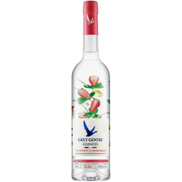 Grey Goose Essences Strawberry And Lemongrass Vodka 750Ml