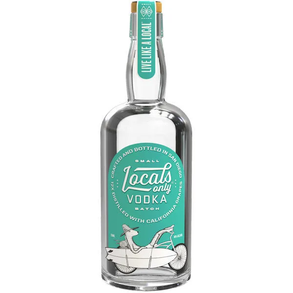 Locals Only California Vodka 750Ml