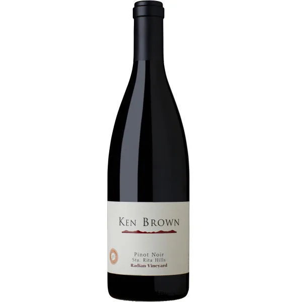 Ken Brown Radian Vineyard Sta Rita Hills Pinot Noir 2018
