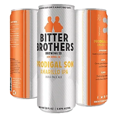 Bitter Brothers Brewing Prodigal Son Amarillo IPA 4pk 16oz Can