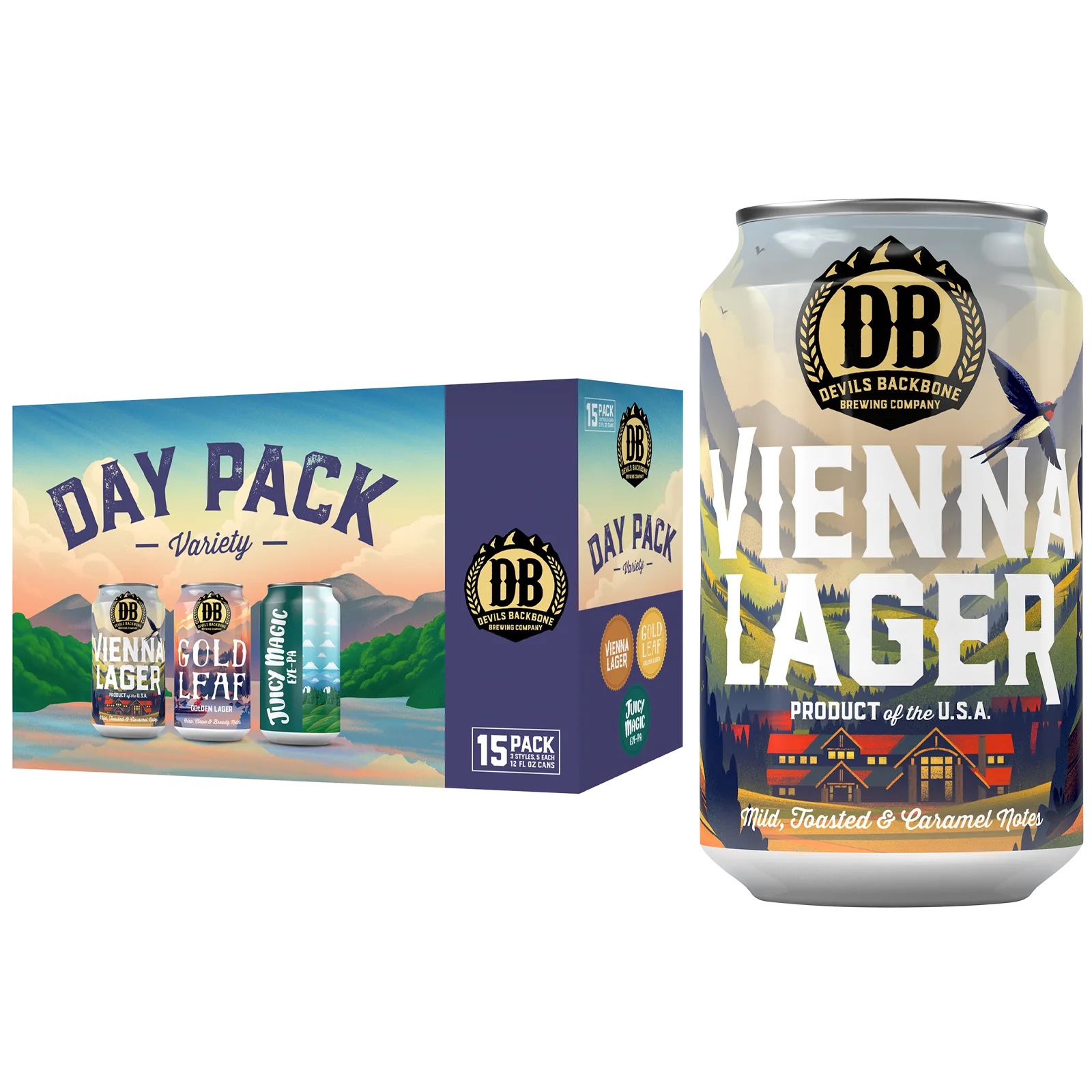 Devils Backbone Buck Tradition IPA Variety Pack 12pk Cans