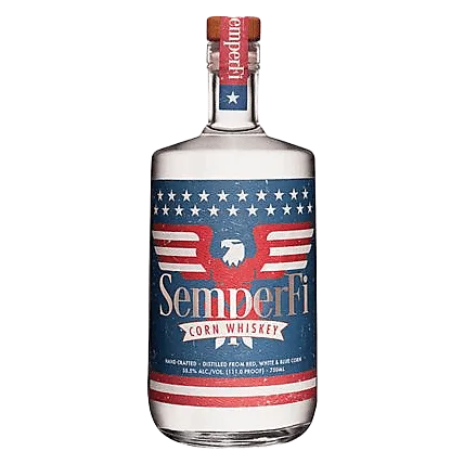 Semper Fi Corn Whiskey 111 Proof