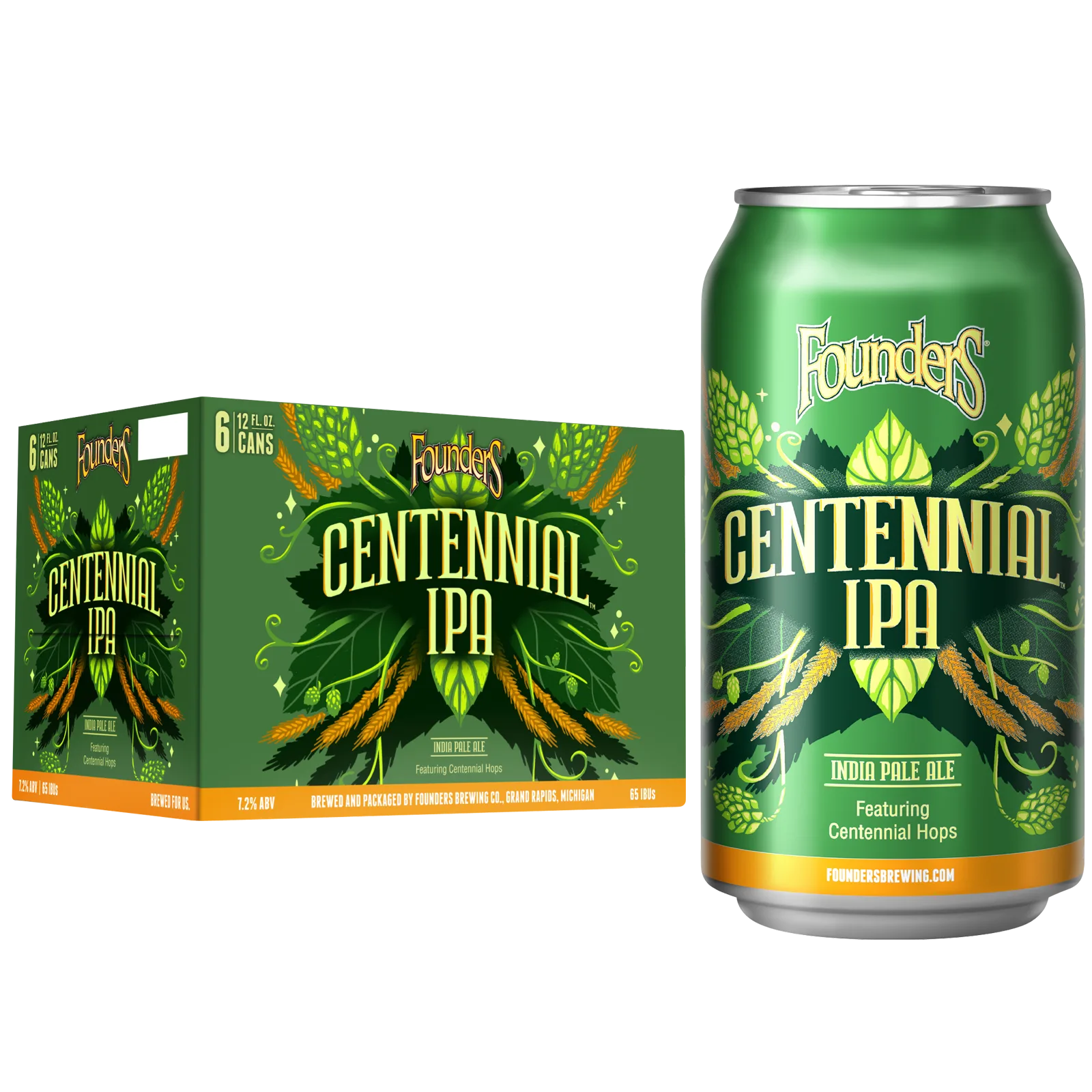Founders Centennial IPA 6 Pack Cans