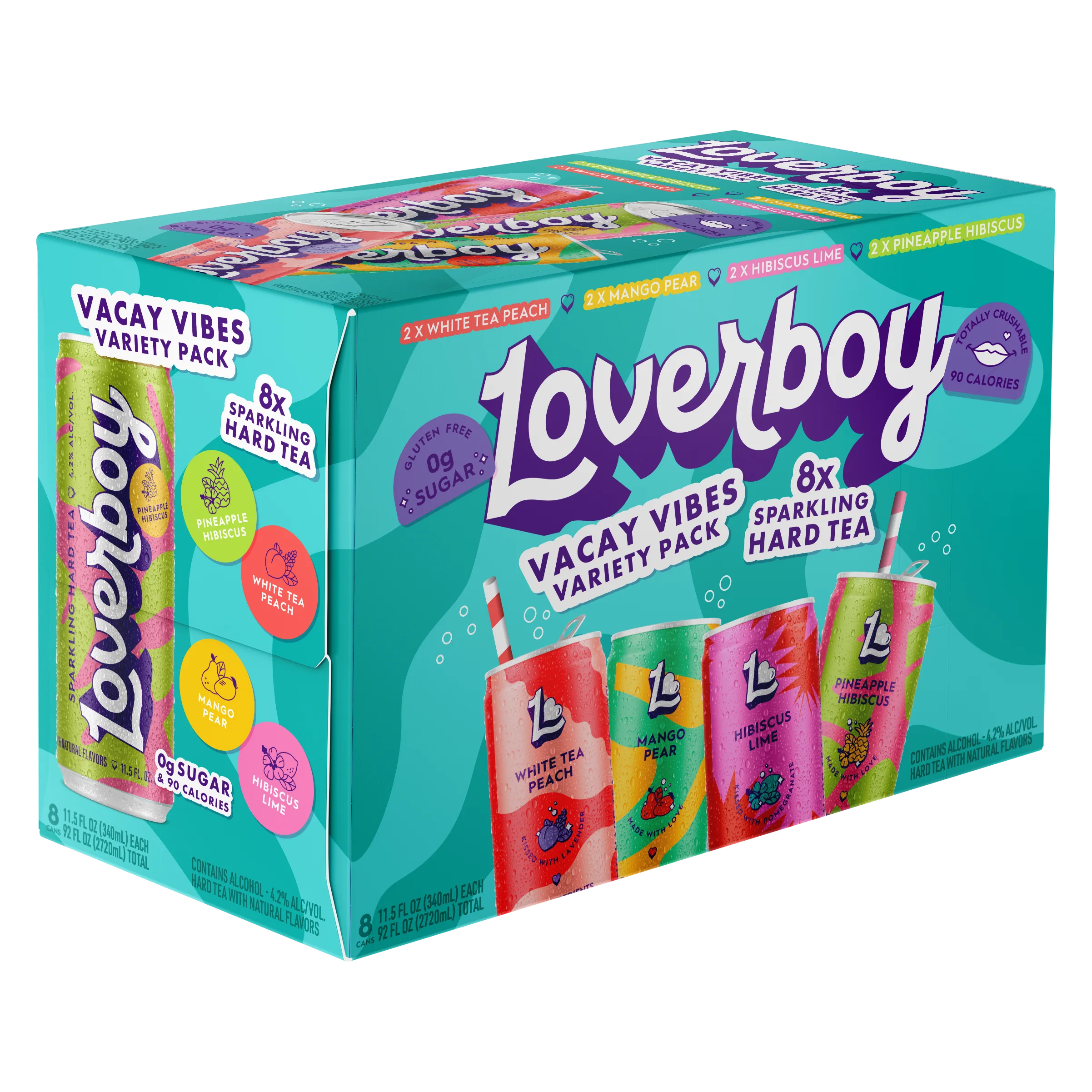 Loverboy Vacay Vibes Variety Pack 8pk