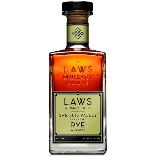Laws Whiskey House San Luis Valley Straight Rye Whiskey 750Ml