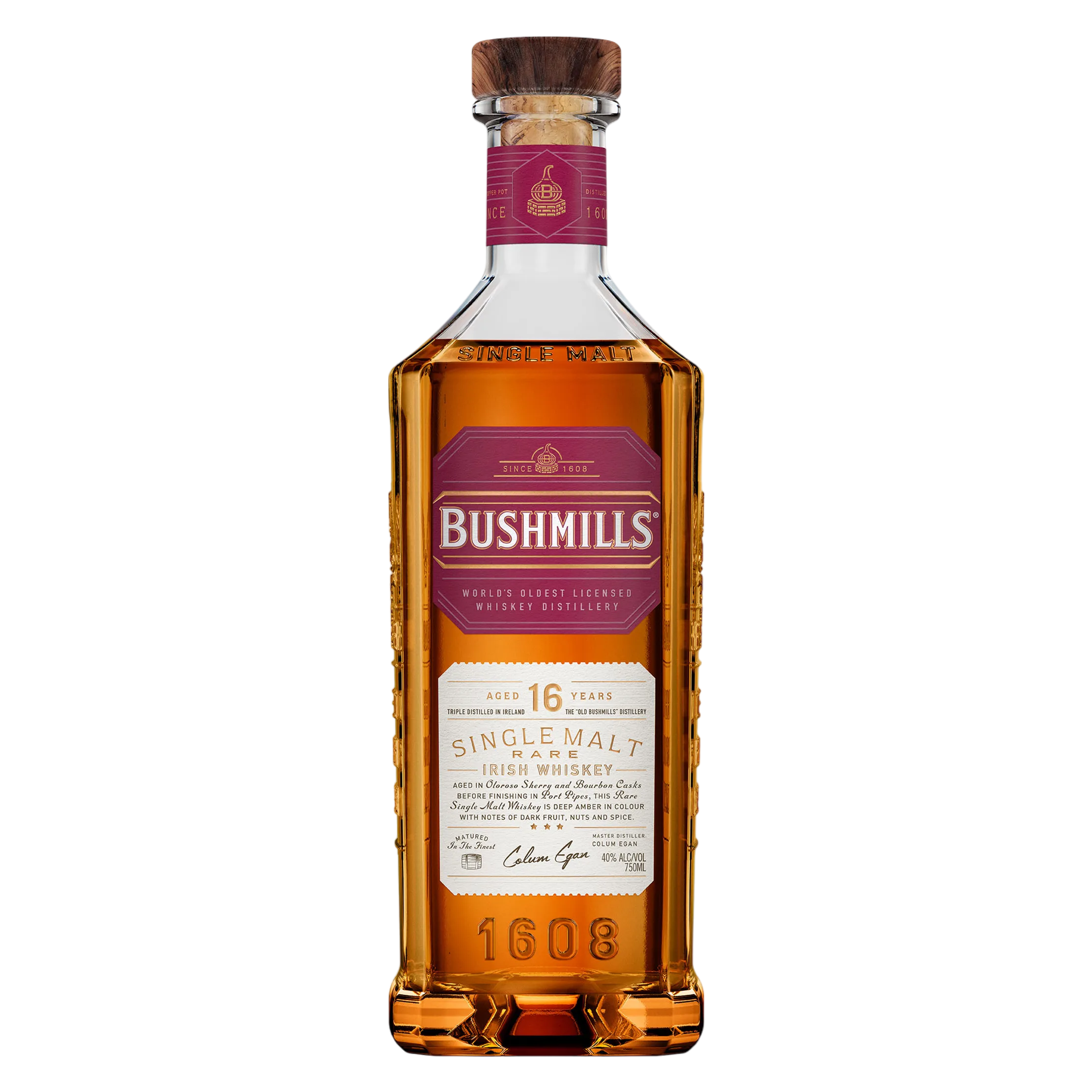 Bushmills 16 Year Irish Whiskey (80 Proof
