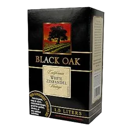 Black Oak White Zinfandel Box BOX