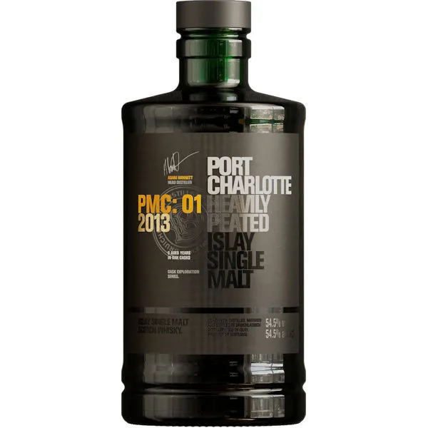 Bruichladdich Port Charlotte Pmc01 Heavily Peated Islay Single Malt Scotch 750Ml