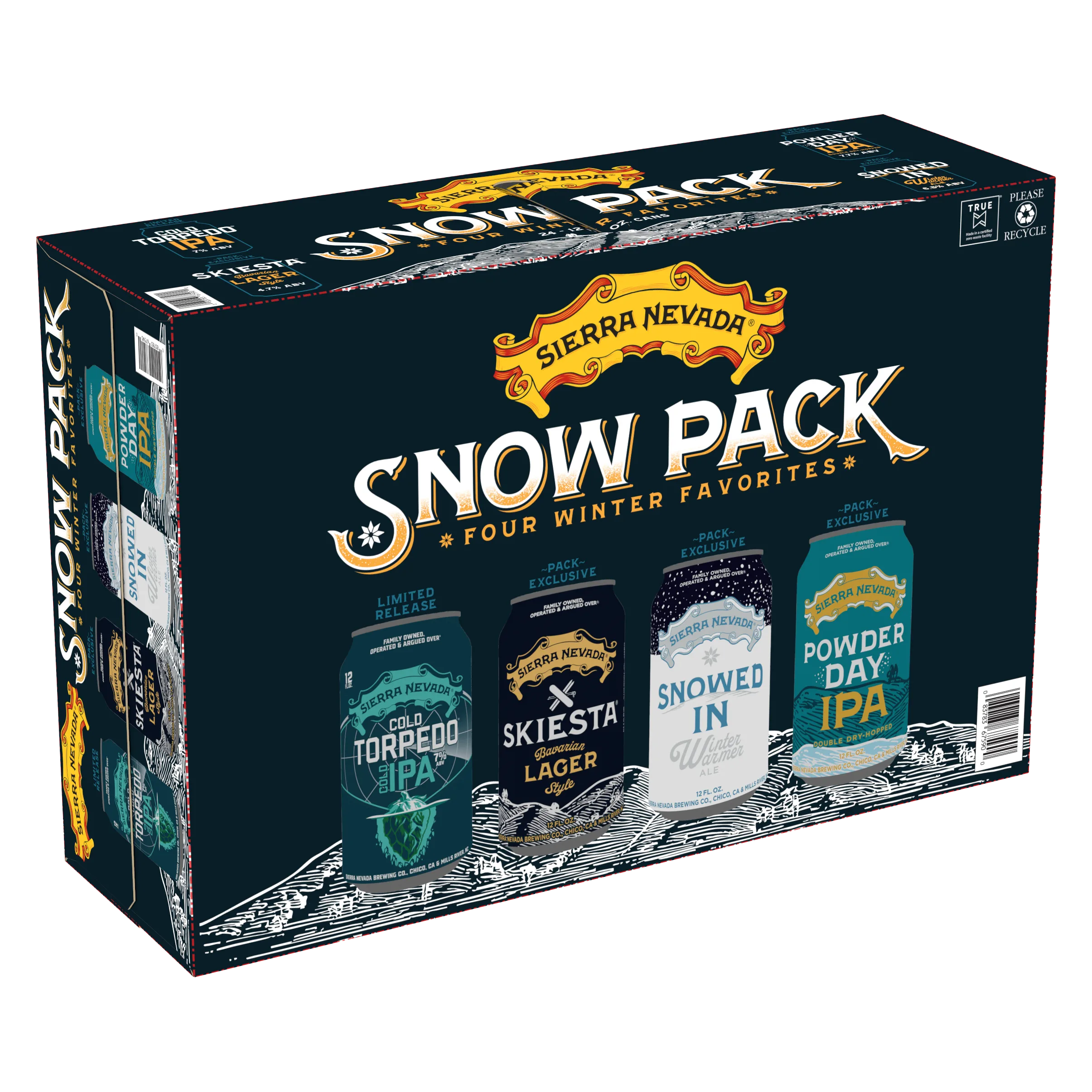 Sierra Nevada Snow Pack 24pk Can