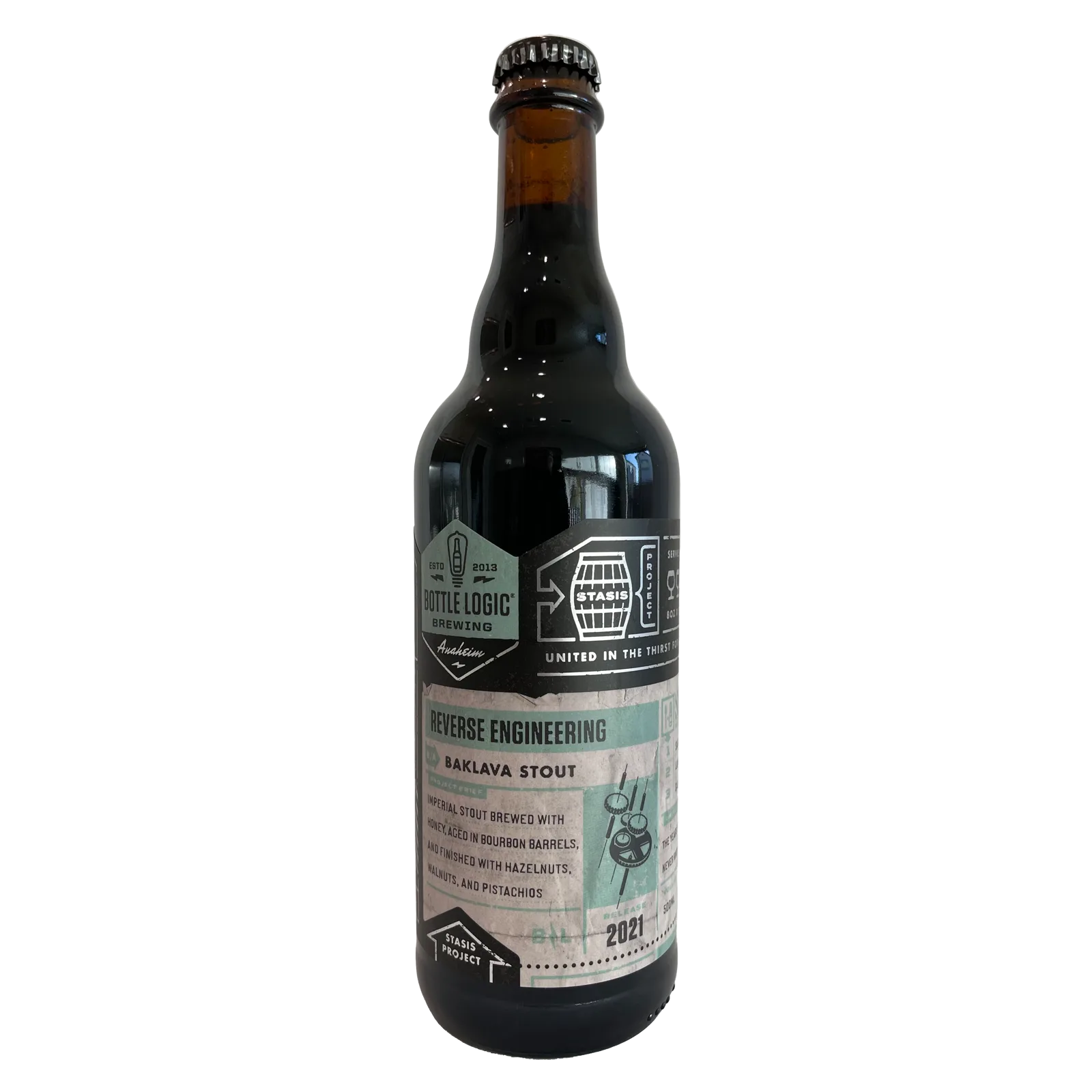 Logic Brewing Reverse Engineering Baklava Stout 500ml Btl 15.6 ABV