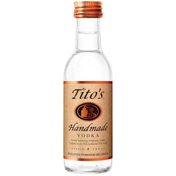 50Ml Mini Titos Handmade Vodka