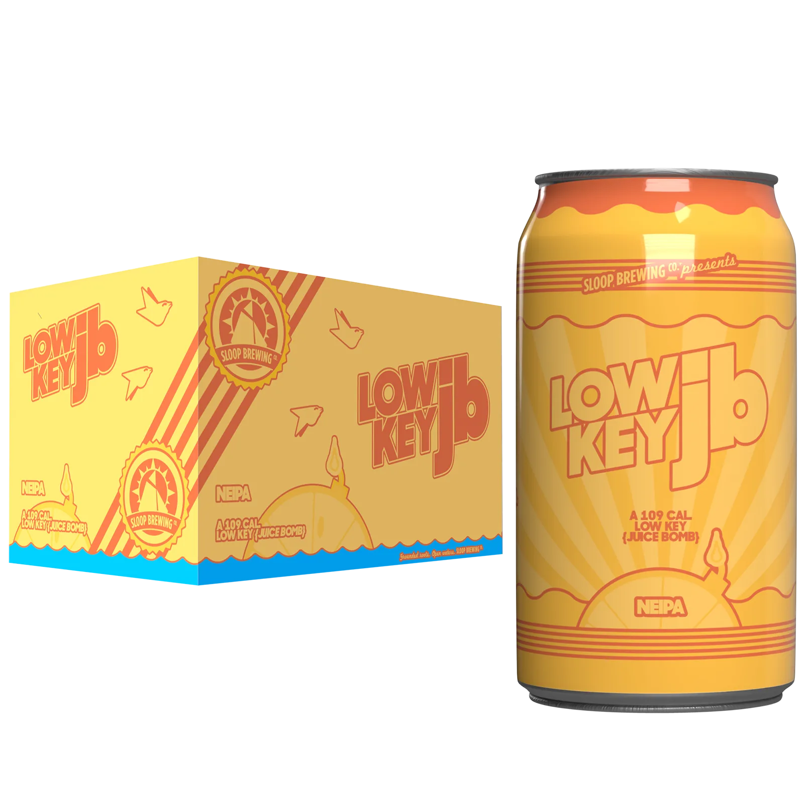 Sloop Low Key JB 6pk Can 4% ABV