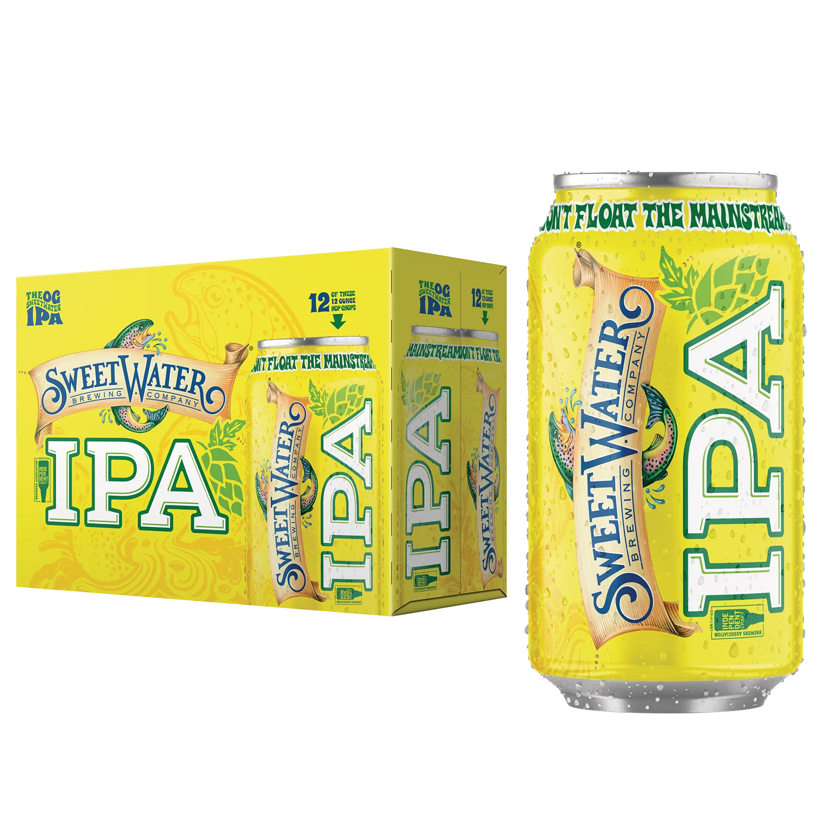 SweetWater IPA 12pk Can 6.3% ABV
